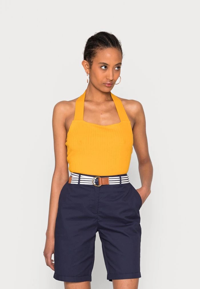 T-Shirt ANNA FIELD Anna Field Top Jaune Femme | OPX-6914203